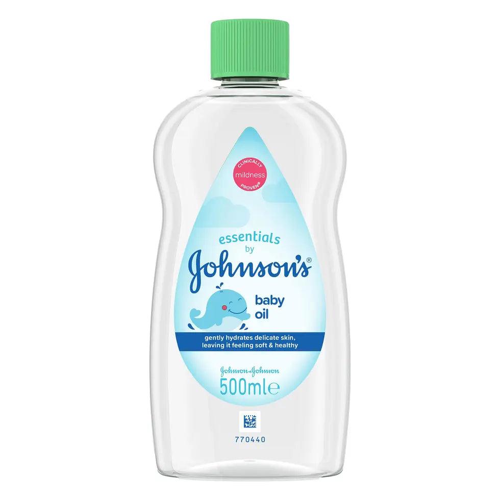 Johnson’s Baby Oil Essentials Moisturising Body Oil 500ml