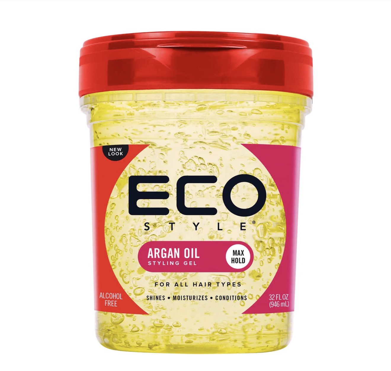 Eco Style Argan Oil Styling Gel Maximum Hold 946ml/32oz