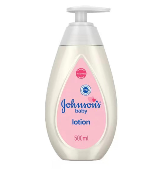 Johnson’s Baby Lotion 500ml – Gentle Daily Moisturiser for Soft Baby Skin