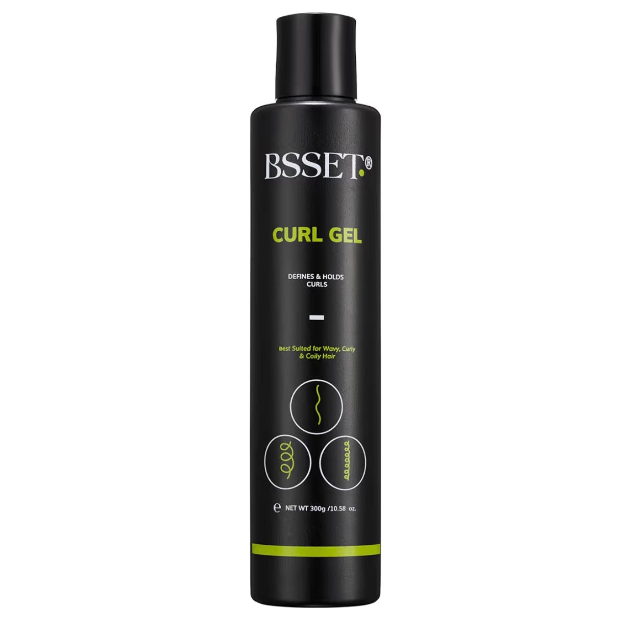 BSSET Curl Gel Defines & Holds Curls 300ml