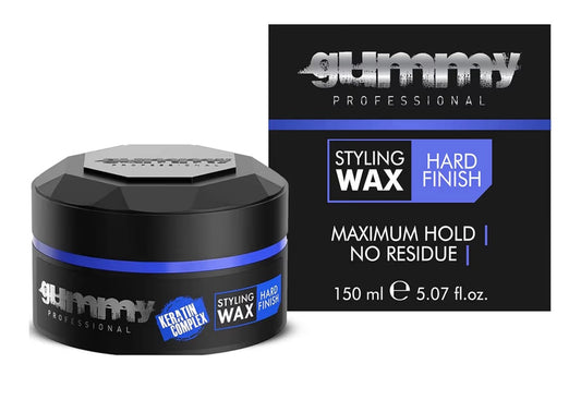 Gummy Hair Styling Wax Hard Finish 150ml